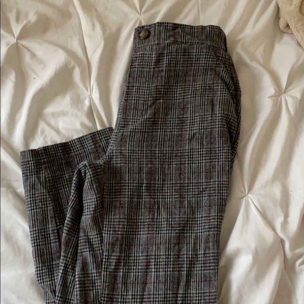 Plaid pants